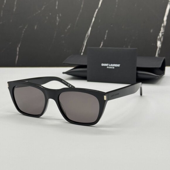 NEW SAINT LAURENT SL598 001 BLACK UNISEX SUNGLASSES SAINT LAURENT SL 598 001 - Picture 3 of 11